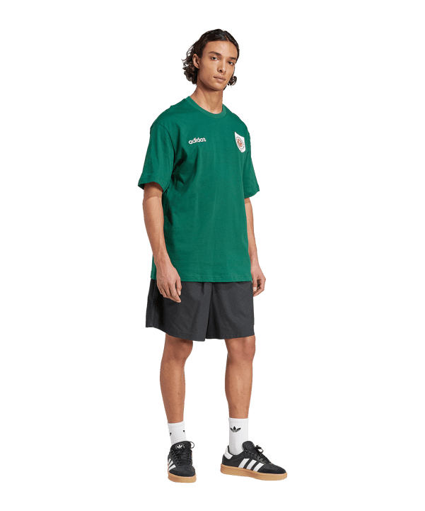 adidas Badge Graphic T-Shirt Grün - gruen