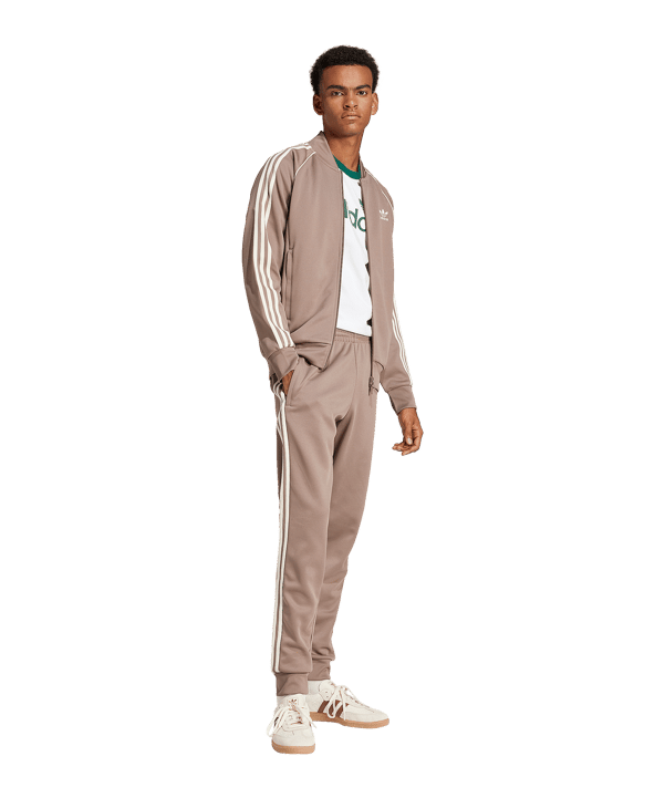 adidas Originals SST Jacke Braun - braun