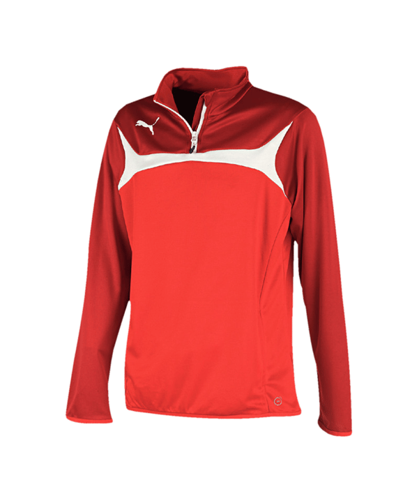 PUMA Esito 3 1/4 Zip Trainingstop Kids Rot F01 - rot