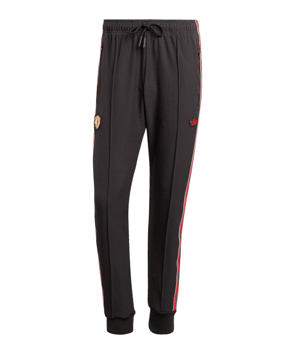 adidas Manchester United Trainingshose Schwarz - schwarz