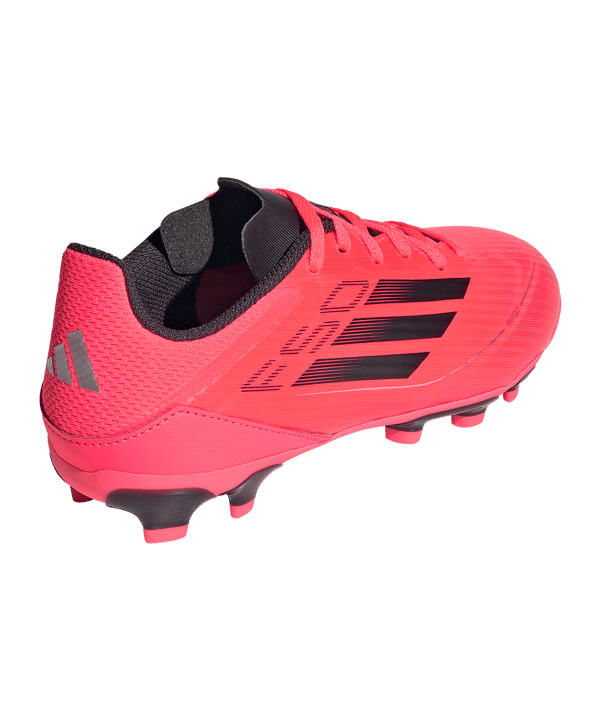 adidas F50 League MG Vivid Horizon Kids Pink Schwarz - rosa