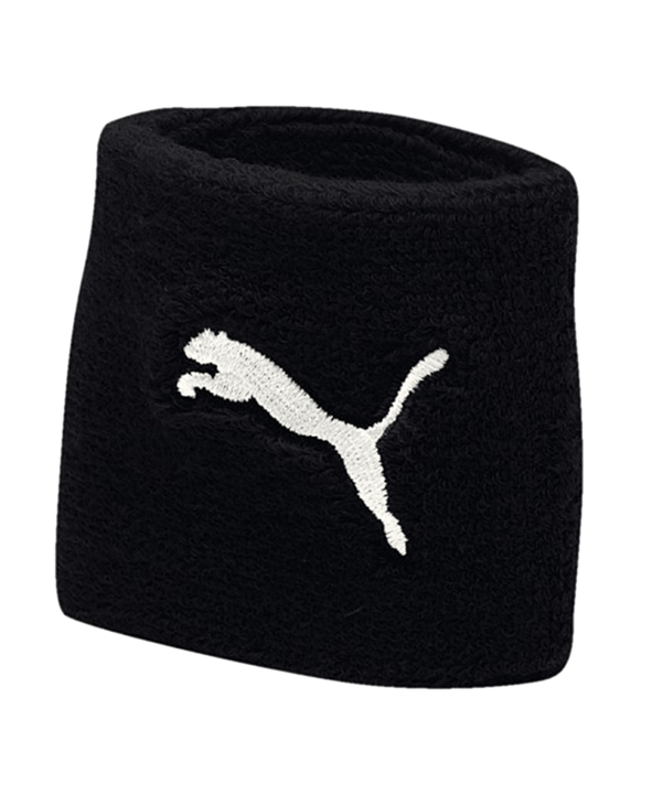 PUMA Cat Wristband Schweissband Schwarz F01 - schwarz