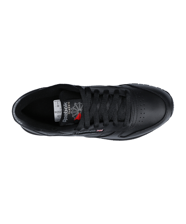 Reebok Classic Leather Sneaker Schwarz - schwarz