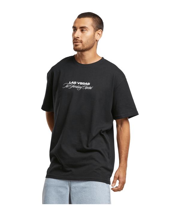Mister Tee Gamblingital O T-Shirt Schwarz - schwarz