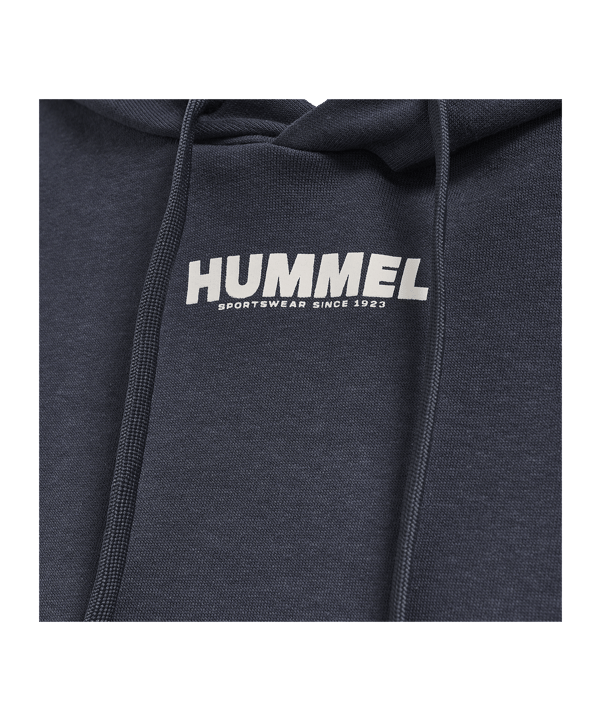 Hummel hmlLEGACY Cropped Hoody Damen Blau F7429 - blau