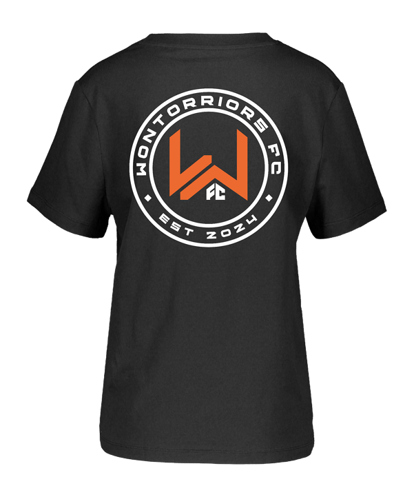 Wontorriors FC Fan T-Shirt Damen Schwarz FC002 - schwarz