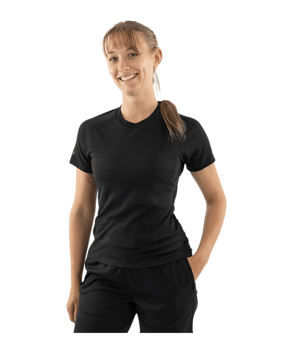 JAKO Uni T-Shirt Damen Schwarz F800 - schwarz