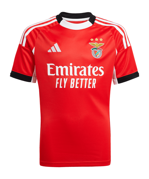 adidas Benfica Lissabon Trikot Home 2025/2026 Kids Rot - rot