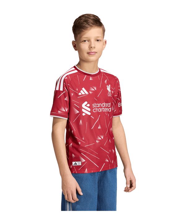 adidas FC Liverpool Authentic Trikot Home 2026/2027 Kids Rot - rot