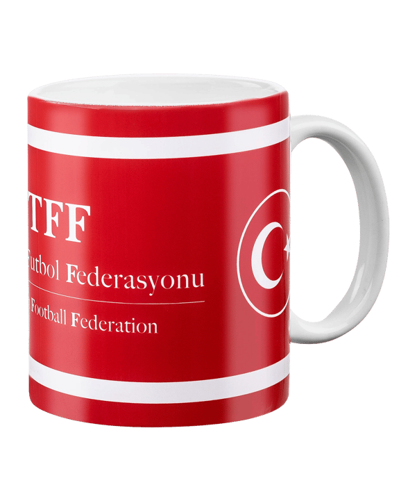 TFF Türkei Tasse Rot - rot