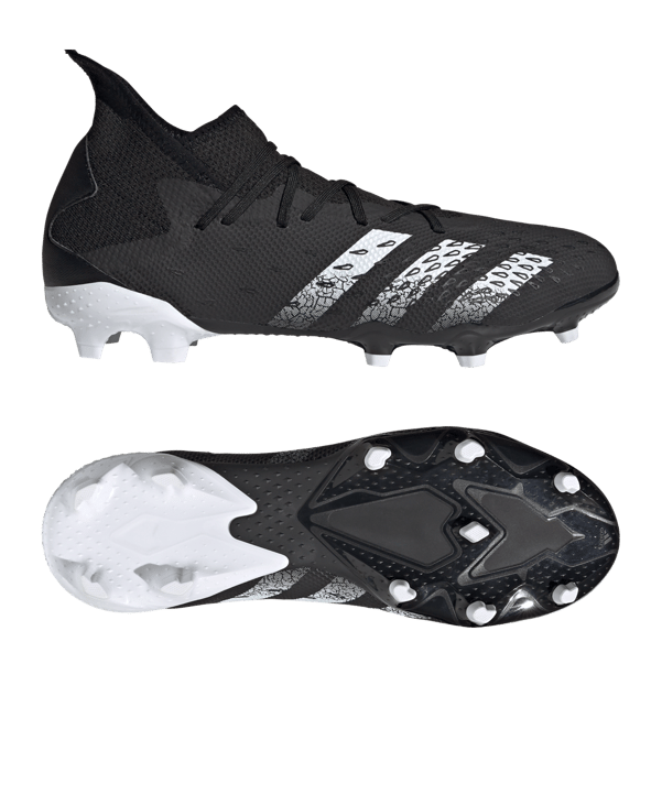adidas Predator FREAK.3 FG Superstealth Schwarz - schwarz