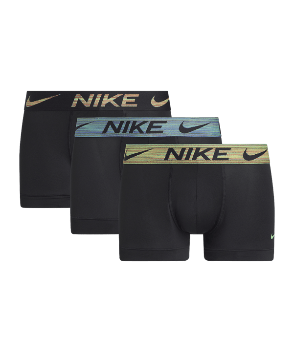 Nike Dri-FIT Trunk 3er Pack Boxer shorts Nero C2u8 - nero
