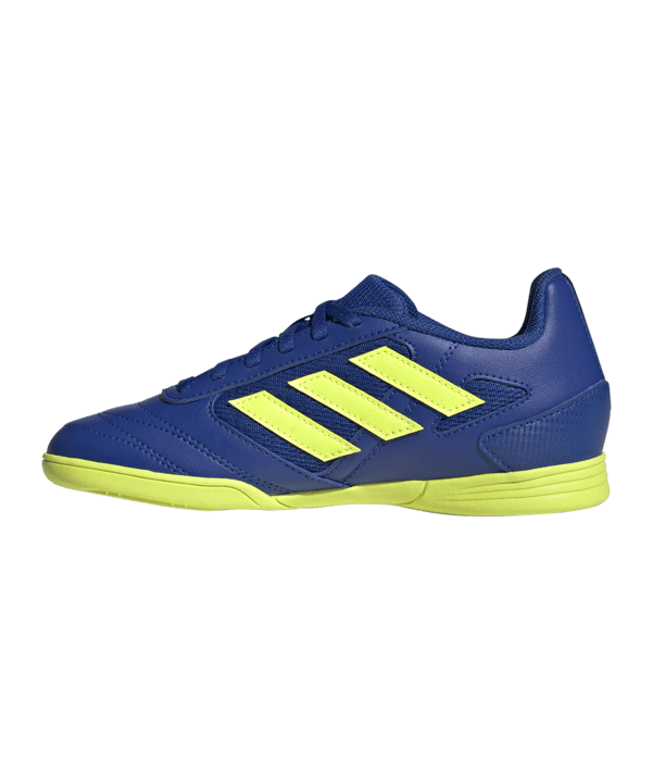 adidas Super Sala 2 Halle Kids Blau Gelb - blau