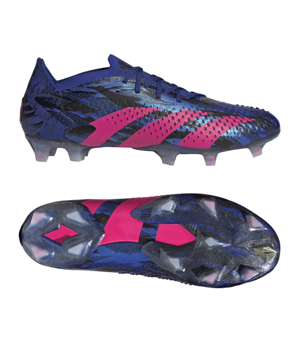 adidas Predator Accuracy.1 FG Paul Pogba Predator Lila Pink Schwarz - lila