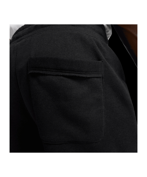 Nike Club Alumni Short Schwarz Weiss F010 - schwarz