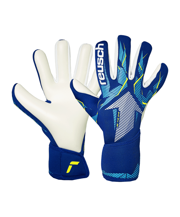 Reusch Fastgrip Advance Torwarthandschuhe Blau - blau
