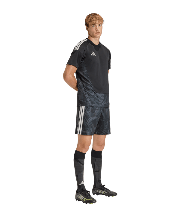 adidas Tiro 26 Torwarttrikot Kurzarm Schwarz - schwarz
