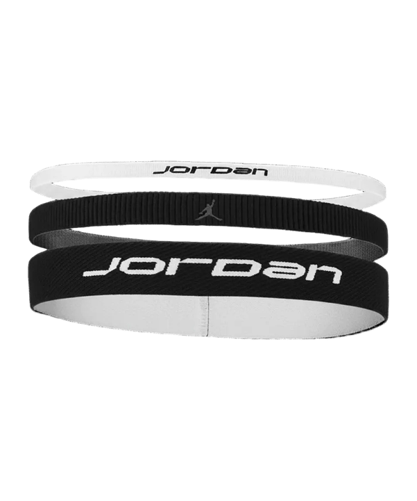Nike Elastic Sport Wide 3 PK Stirnband Schwarz F036 - schwarz