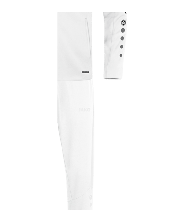 JAKO Power Präsentationsanzug Kids Weiß F0 - weiss