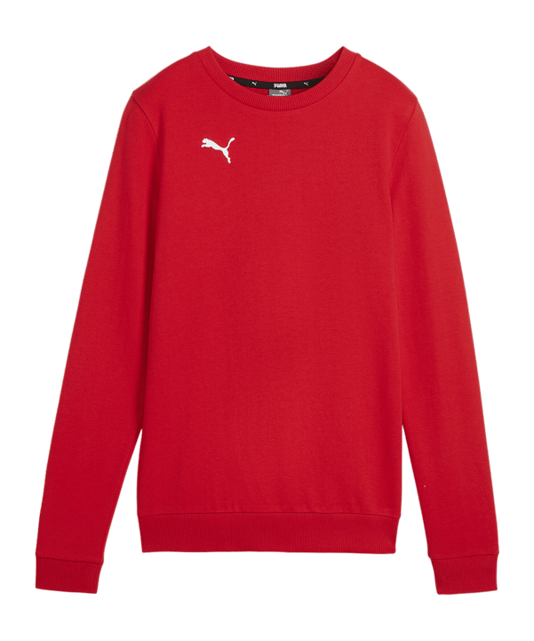 PUMA teamGOAL Casuals Sweatshirt Damen Rot F01 - rot
