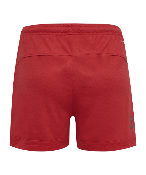 Hummel Lead Poly Shorts Damen Rot F3062 - rot