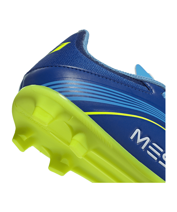 adidas F50 Messi League FG/MG VIS10N Kids Blau - blau