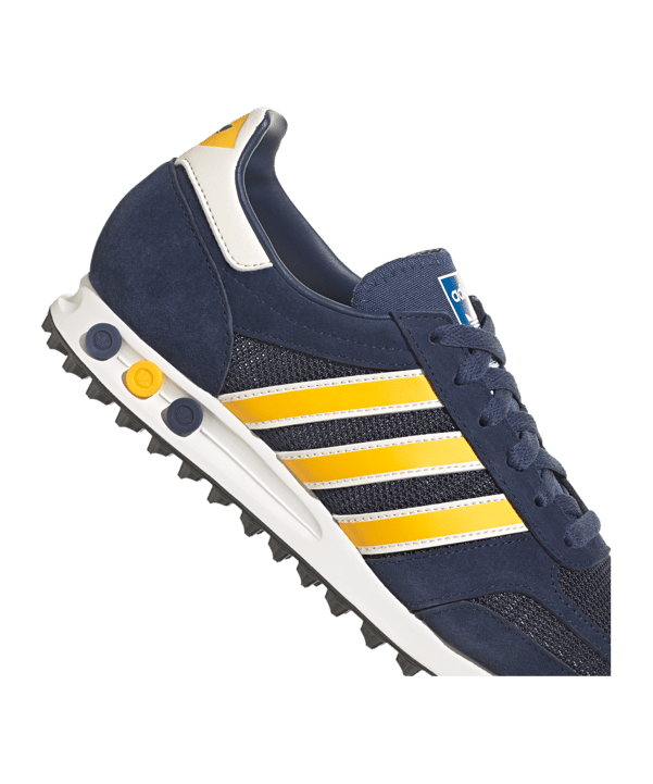 adidas Originals LA Trainer Blau Gelb Weiss - blau