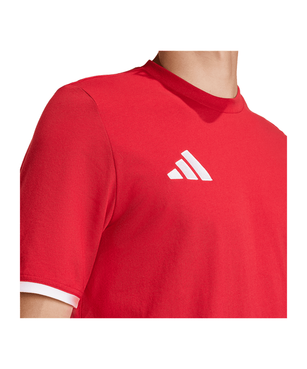 adidas Entrada 26 T-Shirt Rot - rot