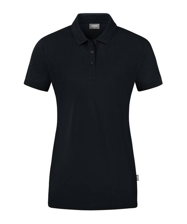 JAKO Doubletex Polo Shirt Damen Schwarz F800 - schwarz
