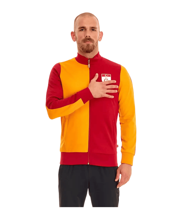 Galatasaray Istanbul Metin Oktay Jacke Gelb