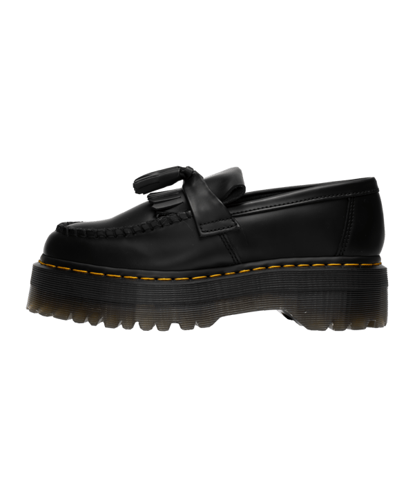 Dr. Martens Adrian Quad Smooth Schwarz - schwarz