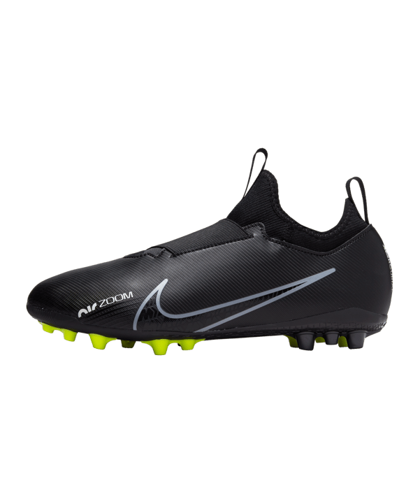 Nike Jr Air Zoom Mercurial Vapor XV Shadow Academy AG Kids Schwarz Grau F001 - schwarz
