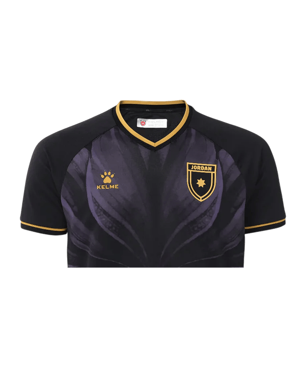 Kelme JFA Giordania Maglietta 3rd CM 2026 Nero - nero
