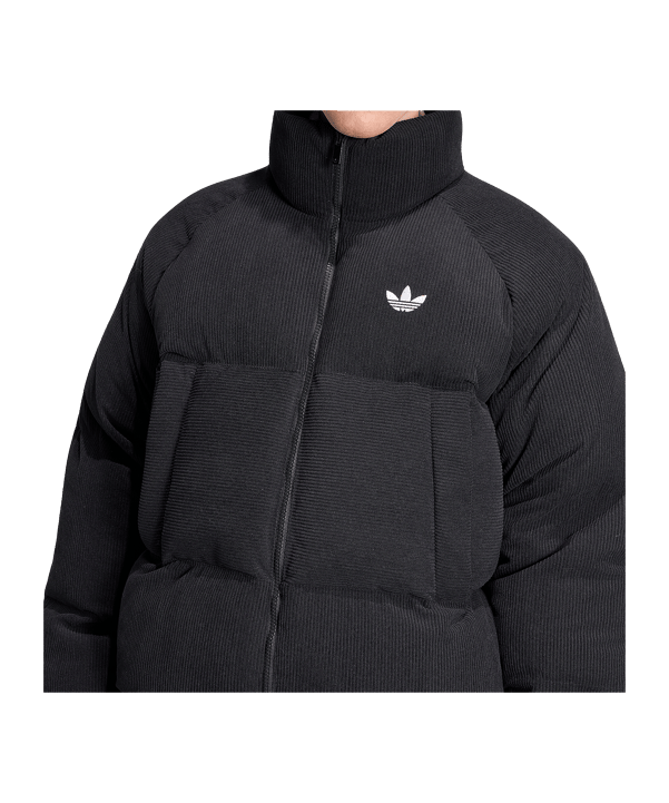adidas Originals Corduroy Puffer Giacca Nero - nero