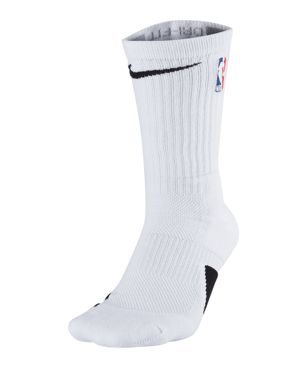 Nike NBA Crew Elite Socken Socken Weiß F100 - weiss