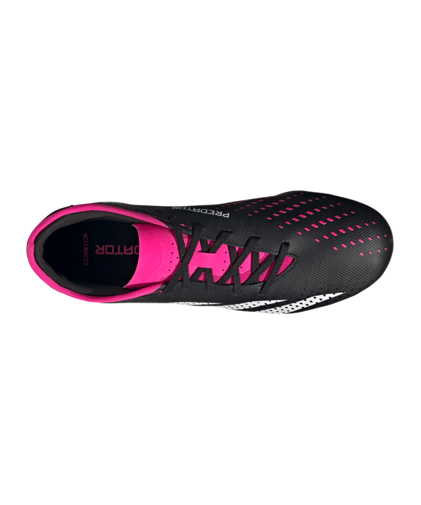 adidas Predator Accuracy.3 L FG Own Your Football Schwarz Weiss Pink - schwarz