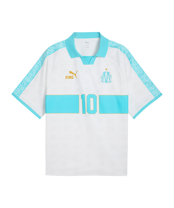 PUMA Olympique Marseille King Retro Trikot 2025/2026 Weiß F40 - weiss