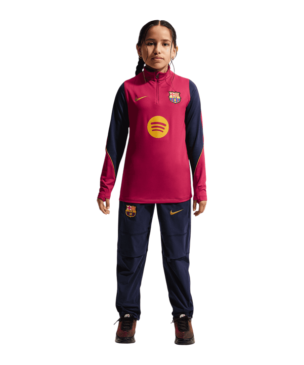 Nike FC Barcelone Strike Drilltop Enfants Rouge C621 - rouge