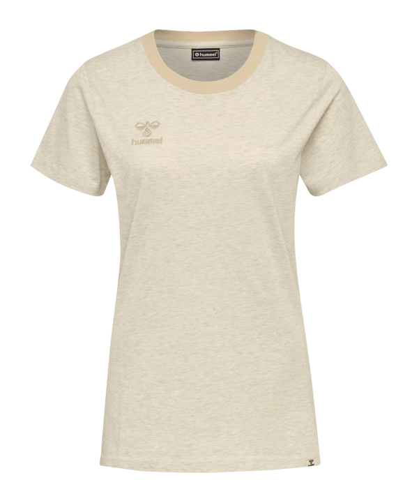 Hummel Move T-Shirt Damen Beige F9094 - beige