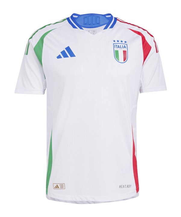 adidas Italien Auth. Trikot Away EM 2024 Weiss - weiss