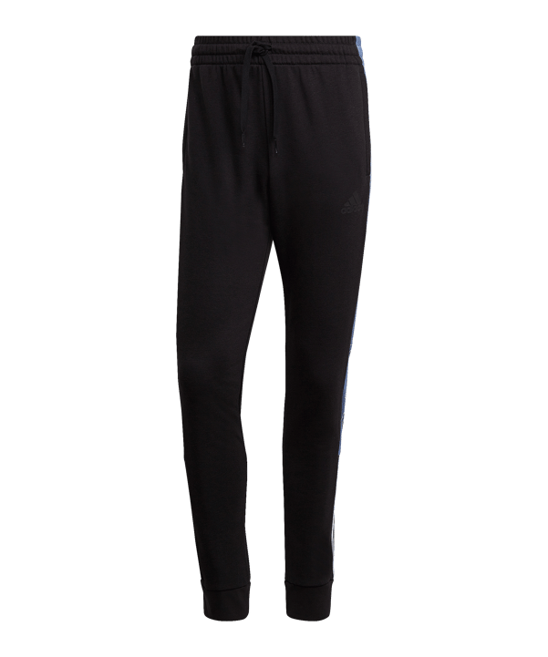 adidas Essentials Trainingshose Schwarz Blau - schwarz