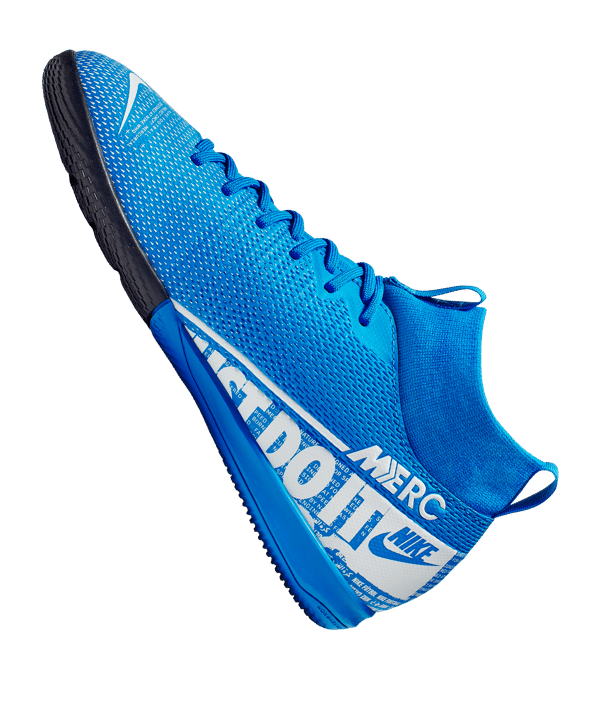 Nike Mercurial Superfly VII New Lights Academy IC Kids F414 - blau