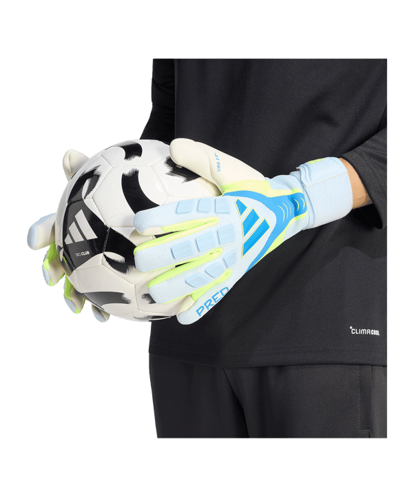 adidas Pred Gl Pro St Torwarthandschuhe Blau - blau