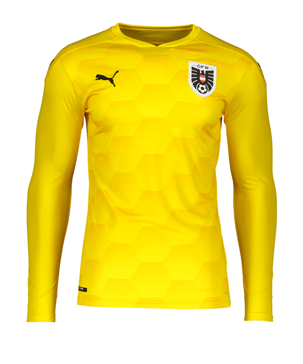 PUMA Österreich Torwarttrikot EM 2021 Gelb F06 - gelb