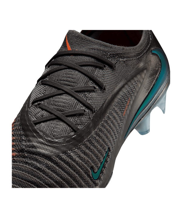 Nike Phantom 6 Low Elite LV8 FG Heat Up Schwarz F288 - schwarz