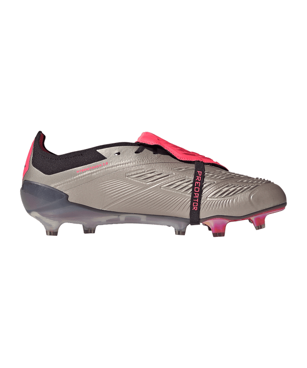 adidas Predator Elite FT FG Vivid Horizon Grau Pink - grau