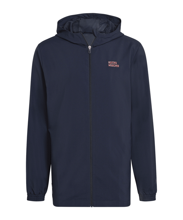 adidas FC Bayern München Windbreaker Blau - blau