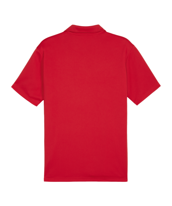 PUMA teamGOAL Poloshirt Rot F01 - rot