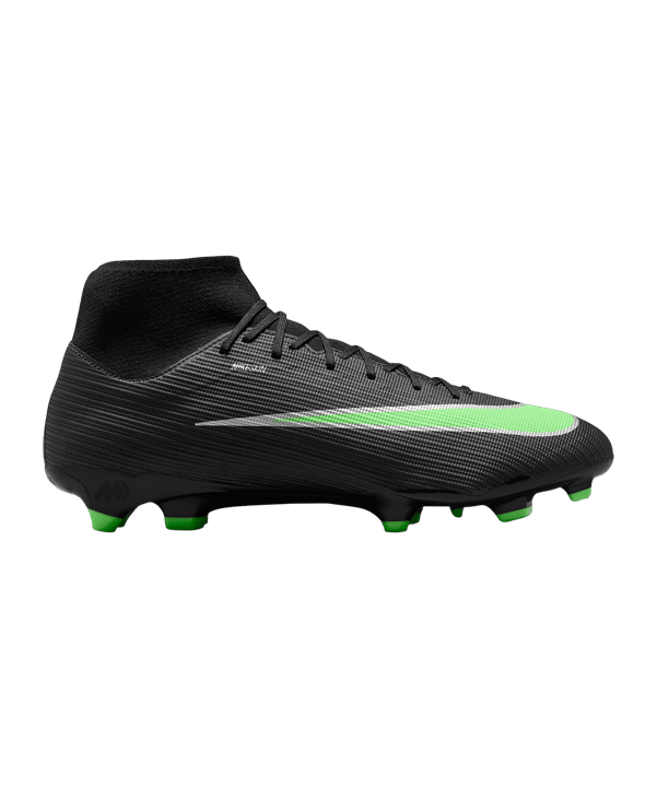 Nike Air Zoom Mercurial Superfly XI Academy High MG Shadow Schwarz F001