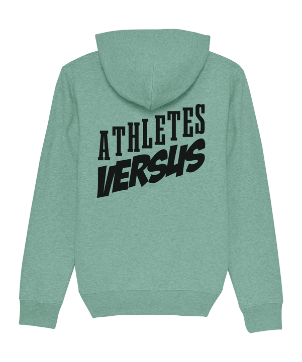 AthletesVS "MIQ with Strikethrough" Hoody Grün - gruen